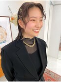 卒業式ヘアセットボブ編