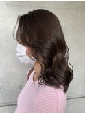 柔らかブラウン30代40代50代【白金台/白金/目黒】担当山岡