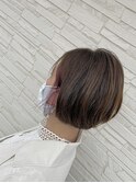【ショートボブ×イヤリングカラー】 別府/大分