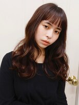 オペラ(OPERA by BALLET HAIR)&nbsp;オン眉ロング ゆる巻きロングパーマ 20代30代40代