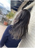 【セミロング×シルバーインナー】 別府/大分