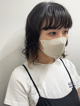 ウクラ バイ レシッド 池袋(uchla by rcid) イメチェン♪ウェーブパーマエアリーカールボブこなれミディ前髪