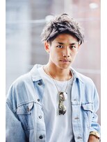 クレスト 草津店(CREST)&nbsp;マッシュツーブロックメンズパーママッシュ