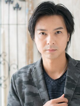 ミスターアンドミセス ファミリーカットサロンビーンズ 草加店(Mr&Mrs Beans) 爽やかウェットスタイルのビジネスカジュアルヘアE草加