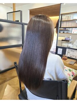 アンドビー(&b.) サラつやロング×アッシュ