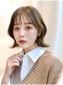 小顔ヘルシーレイヤースタイル透明感カラー【修】20代30代40代