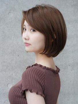 エインアンリー 表参道(AIN.ANLY.) 前髪なし内巻きボブ20代30代40代【AIN.表参道】川原大地