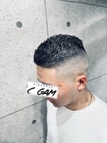 アルファベットシーガム(C gam) ばちバック　濡れパンスキンフェード