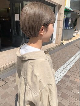 ヘアメイク ノワール(hair make noir)の写真/ショート・ボブが得意な実力派サロン★『かっこいい』も『かわいい』もお任せ！noirで理想のスタイルに！