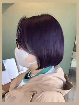 ヘアスペース ロン バイ シュシュ(HAIR SPACE Le rond by chou chou) 【Le rond】purple black