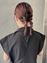 コフィー バイ メルト 吉祥寺(cofy by melt)&nbsp;【三ツ井純】ブリーチカラー ピンクベージュ 簡単アレンジ