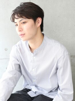 エアー 銀座(air)の写真/デキる男のスタイルに。[air 銀座]で技術が出やすいメンズカットこそ高い技術を体験して。