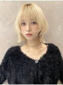 ホワイトカラートリプルカラー ブロンドカラー ハイトーンM1027