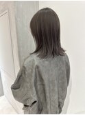 YOKE 切りっぱなしボブ外ハネボブ結べるボブアッシュグレージュ