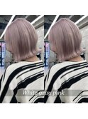 【LINOET 名古屋】佐藤まいら　ホワイトグレーピンク
