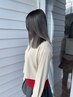 【オトナ女性◎カットと一緒にしっかり白髪染めまたは白髪ぼかし】 ￥10,780