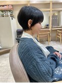 【森勇樹指名限定】前下がりショート×小顔サイドバング