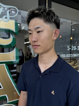 ザスーツブラザーズ(THE SUITS BROTHERS) MEN'SHAIRウルフカルマパーマメンズショートイージーパーマ