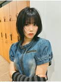 ハッシュボブ　ハッシュカット　レイヤーカット