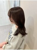 艶髪/透明感グレージュ/レイヤーカット