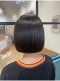 メルティカラー似合わせカットウェーブミディアム縮毛矯正