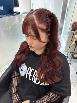 ベレーザシェルト(Beleza scelto) 15218ブリーチ＆ダブルカラーレイヤーラベンダーグレーパープル