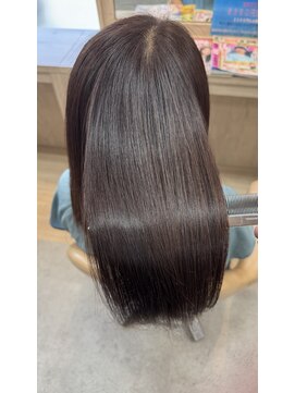 ラディシュ さがみ野(RADISH) 髪質改善トリートメント縮毛矯正前髪カット◎うる艶ストレート