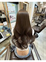 ヘアーサロン ウィング(HAIR SALON Wing) 赤坂*ブリーチなし透け感オリーブベージュメテオカラー