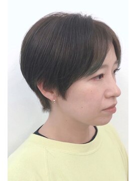 レプリカ 戸塚(Replica) ダークブラウン×ショートスタイル