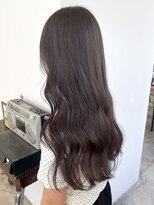 ヘアーアイストゥーレ(HAIR ICI TRE)&nbsp;ブリーチなしダブルカラーラベンダーグレージュ担当渡辺聖