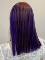 ルルバイアズール 草加店(LULU by azule)&nbsp;ツートンカラー，パープル，オレンジ【草加】