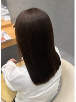 ヘアデザインファブロ イオンモール宮崎店(hair design FABRO.) カシスレッドブラウン