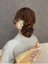 バサラ 大阪なんば店(VASARA) 大阪なんば/訪問着ヘア/着物ヘア/卒業式ヘア/成人式ヘア