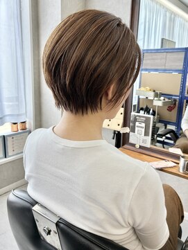 リ ランド(RE:LAND) ショートボブ/シークレットハイライト/恵庭美容室