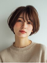 ロディーナコク 大口 新子安(rodina.coc)&nbsp;ピンクベージュ/アンブレラカラー/クールショート/前髪/大口子安