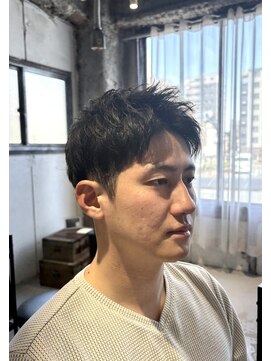 インク(inc) メンズ刈り上げアップバングショート