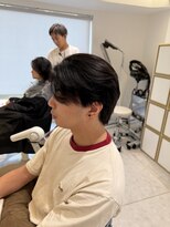 ビビディ バビディ ブー 河原町三条店(Bibbidi.bobbidi.boo) ▽センターパートスタイル/チューニング/ボリュームダウンパーマ