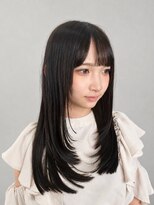 コタ 水戸(COHTA) シースルーバング×艶ストレートレイヤー