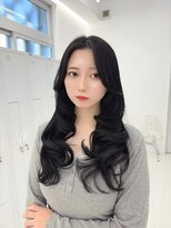 コア プラス 立川(COA PLUS) 透明感カラー髪質改善ダブルカラー韓国レイヤーカット前髪顔周り