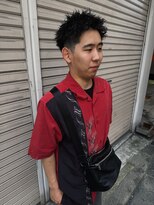 ハイセンス(HISENSE)&nbsp;メンズカットツイストスパイラルスパイキーショートパーマ【GIA