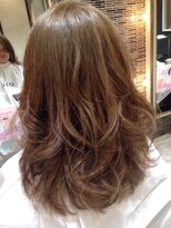 トリコ 梅田茶屋町店(trico) ダブルカラーONグレージュ【トリコ梅田茶屋町店】