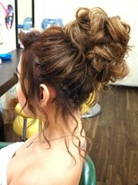 ヘアセットアップス(UP's)&nbsp;☆スッキリ！ゆるふわで可愛い♪『ざっくり大きめっお団子～』☆