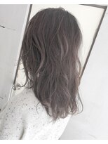 ヘアーアンドアトリエ マール(Hair&Atelier Marl)&nbsp;【Marl】アッシュグレージュの無造作セミディ♪