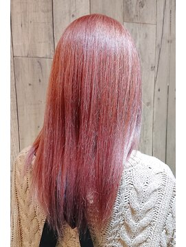 ヴィオラ 秋葉原(Viola) ブリーチダブルカラー　ベビーピンクベージュ