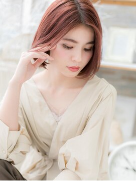 モッズヘア 上尾西口店(mod's hair) *mod's上尾*外国人風こなれ感…くせ毛風前下がりボブa