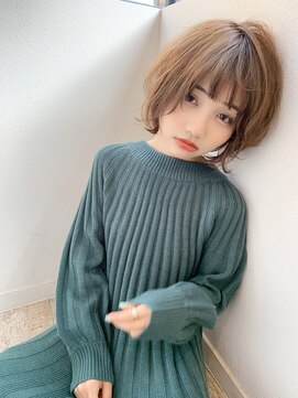 マリアバイアフロート(Maria by AFLOAT) 【添田】小顔なマッシュショート 毛先パーマで簡単スタイリング