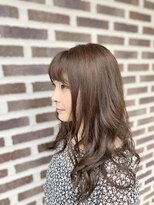 ヘア フィックス リュウ リゾート(hair fix RYU Resort) グレージュ　ゆるふわ　セミロング