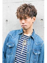 キムタク風♪ツイストパーマショートレイヤースタイル