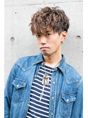 キムタク風♪ツイストパーマショートレイヤースタイル