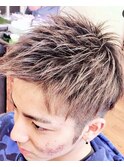 ハイトーンツーブロック